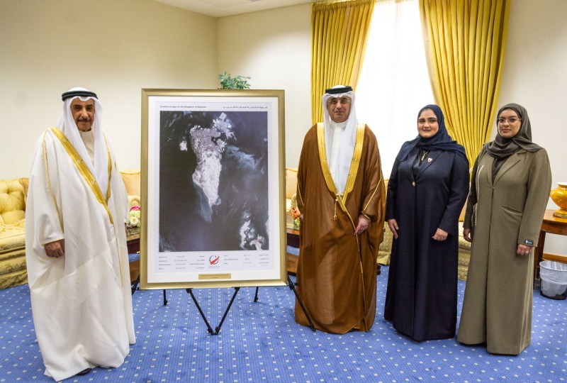 First full satellite image of Bahrain captured by Al Munther